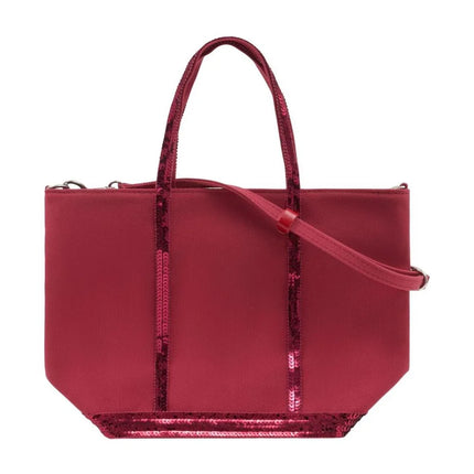 Einkaufstasche S - Vanessa Bruno - Baumwolle - Johannisbeere