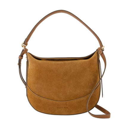 Daily Mm Schultertasche - Vanessa Bruno - Leder - Braun