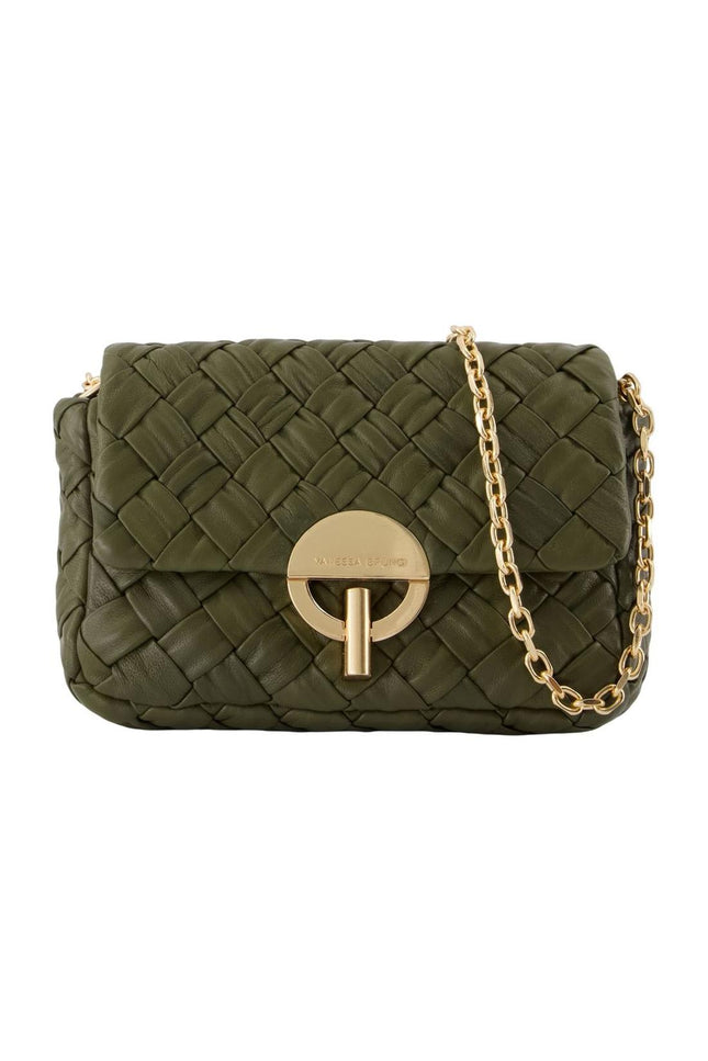 Nano Moon Schultertasche - Vanessa Bruno - Leder - Braun