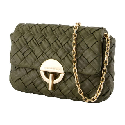 Nano Moon Schultertasche - Vanessa Bruno - Leder - Braun