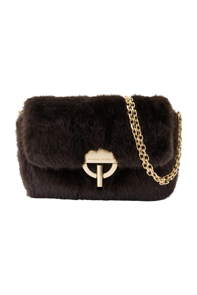 Moon Medium Schultertasche - Vanessa Bruno - Synthetik - Braun