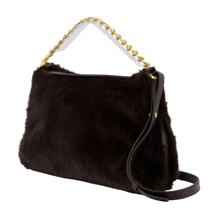 Schultertasche Daily Chain Gm - Vanessa Bruno - Synthetik - Braun