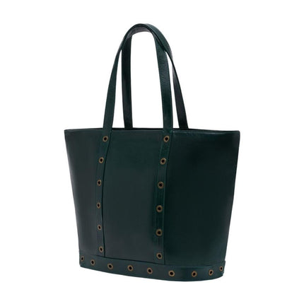 Cabas M Zippe - Vanessa Bruno - Leder - Grün