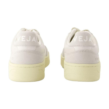 Sneakers V-90 - Veja - Leder - Weiß