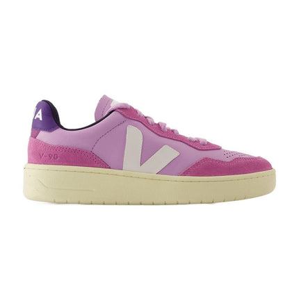 Sneakers V-90 - Veja - Leder - Pink