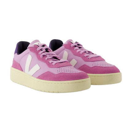 Sneakers V-90 - Veja - Leder - Pink