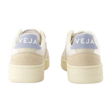 Sneakers V-90 - Veja - Leder - Extra Weiß