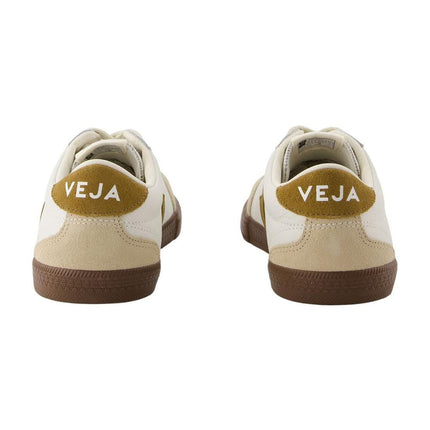 Volleyball Sneakers - Veja - Leder - Weiß