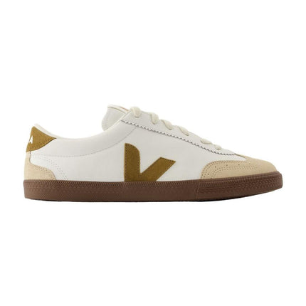 Volleyball Sneakers - Veja - Leder - Weiß