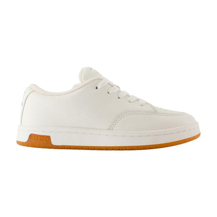 Dome Low Top Sneakers - Kenzo - Leder - Weiß