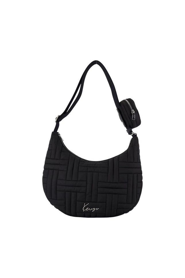 Crossbody Bag Schultertasche - Kenzo - Nylon - Schwarz