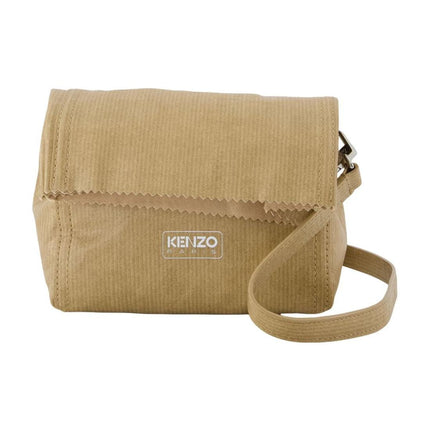 Wallet On Chain Pouch On Strap - Kenzo - Leder - Beige