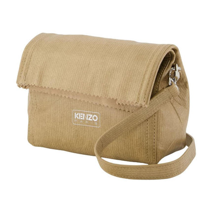 Wallet On Chain Pouch On Strap - Kenzo - Leder - Beige