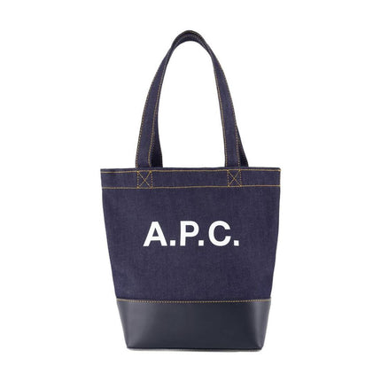 Axel Small Cabas - A.P.C. - Baumwolle - Blau