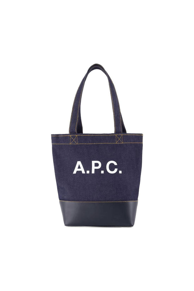 Axel Small Cabas - A.P.C. - Baumwolle - Blau