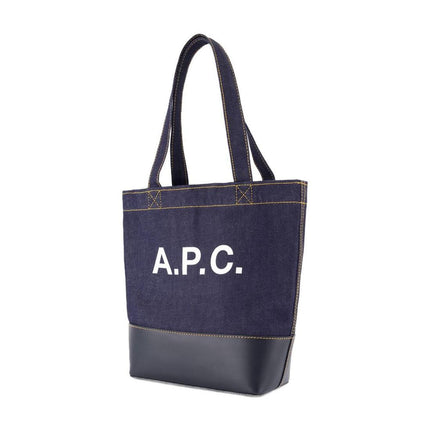 Axel Small Cabas - A.P.C. - Baumwolle - Blau