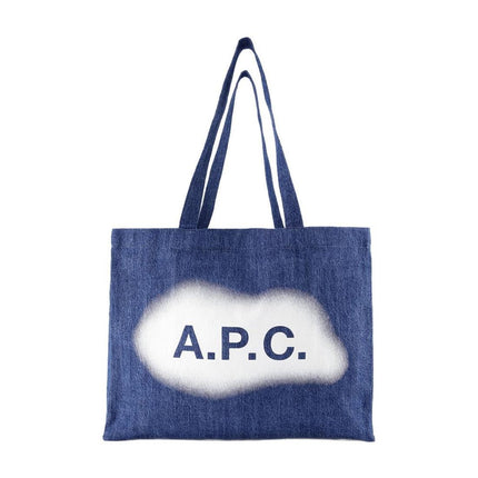 Tote Bag Diane - A.P.C - Baumwolle - Blau