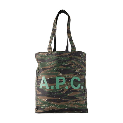 Tote Bag Lou Reversible - A.P.C. - Synthetik - Khaki