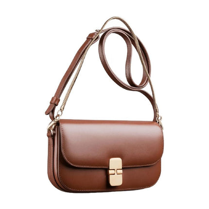 Pochette Grace Chaine - A.P.C. - Leder - Braun