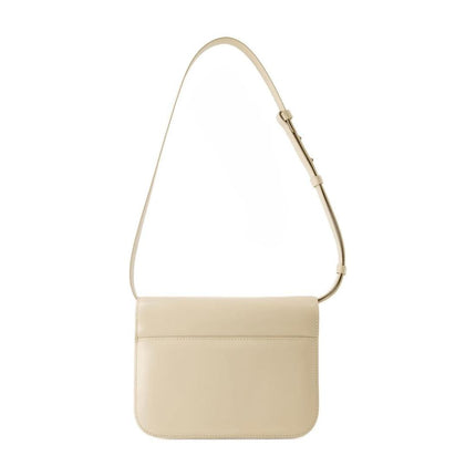 Astra Schultertasche Small - A.P.C. - Leder - Beige