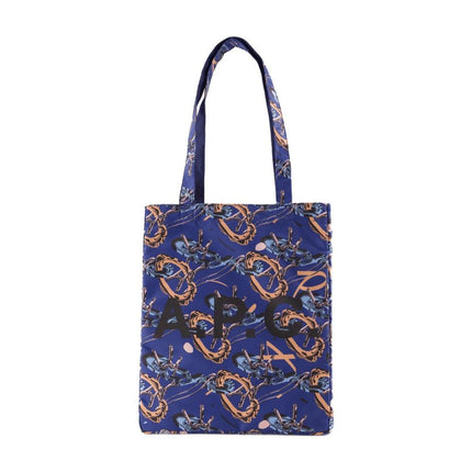 Cabas Lou Reversible - A.P.C. - Synthetik - Blau