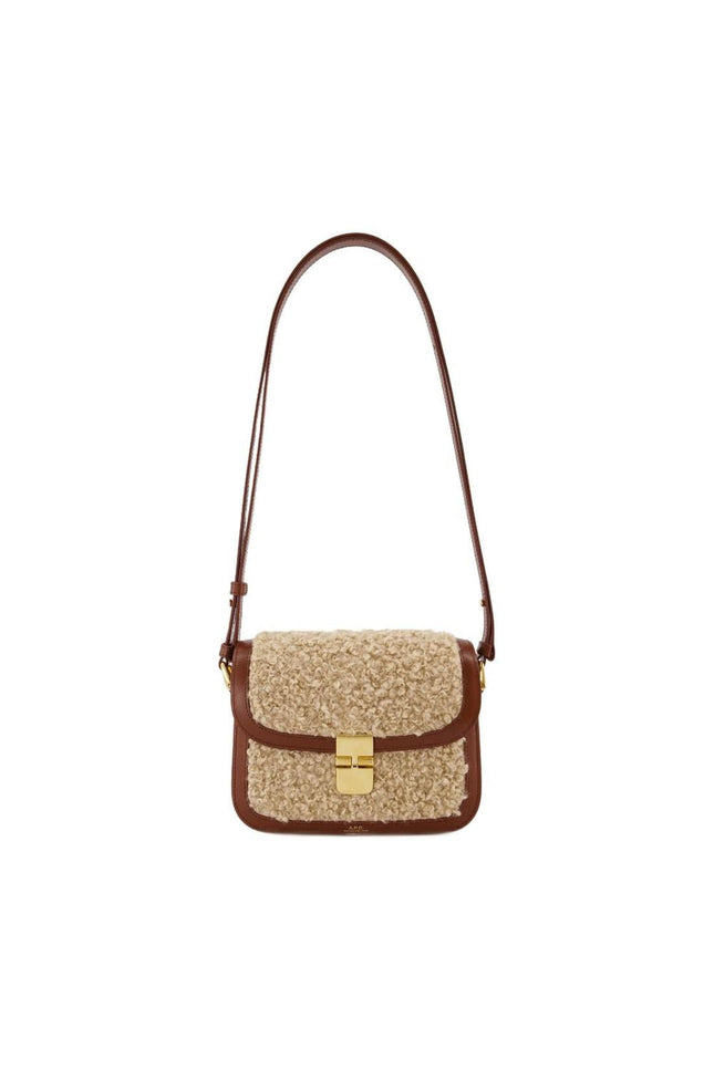 Grace Small Schultertasche - A.P.C. - Synthetik - Haselnussbraun