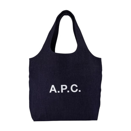 Einkaufstasche Ninon - A.P.C. - Baumwolle - Blau