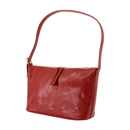 Schultertasche Vera - A.P.C. - Leder - Rot
