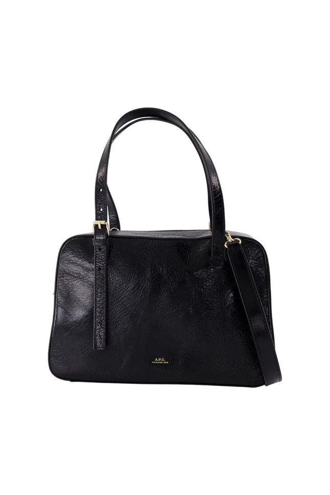 Virginie Schultertasche - A.P.C. - Leder - Schwarz