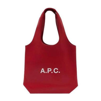 Einkaufstasche Ninon Small - A.P.C. - Baumwolle - Rot