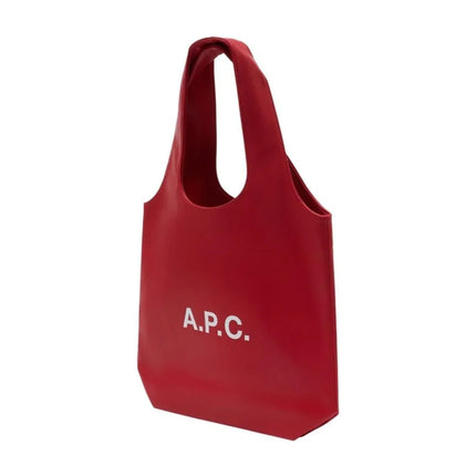 Einkaufstasche Ninon Small - A.P.C. - Baumwolle - Rot
