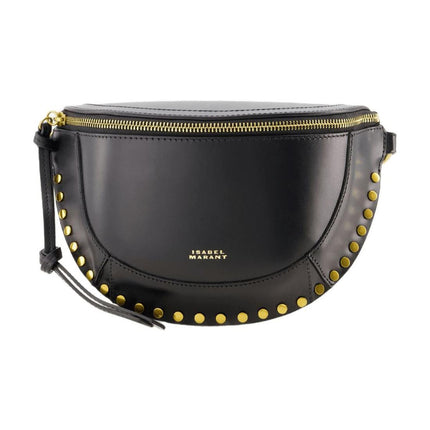 Skano Gd Schultertasche - Isabel Marant - Leder - Schwarz