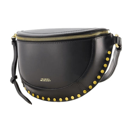 Skano Gd Schultertasche - Isabel Marant - Leder - Schwarz
