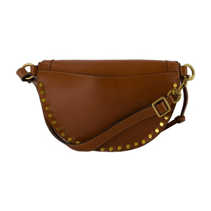 Skano Gz Schultertasche - Isabel Marant - Leder - Braun