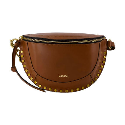 Skano Gz Schultertasche - Isabel Marant - Leder - Braun