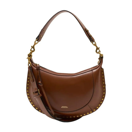 Naoko Gz Schultertasche - Isabel Marant - Leder - Braun