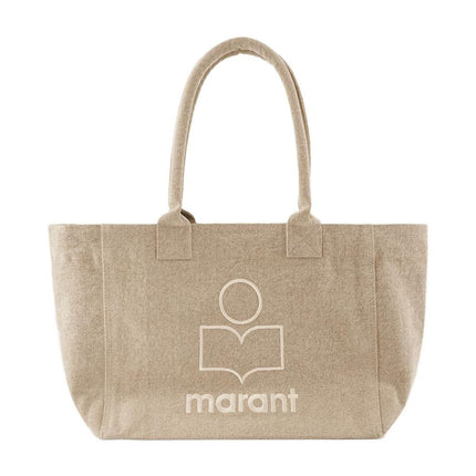 Yenky Schultertasche - Isabel Marant - Baumwolle - Beige