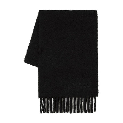 Fouzy Gd Schal - Isabel Marant - Wolle - Schwarz