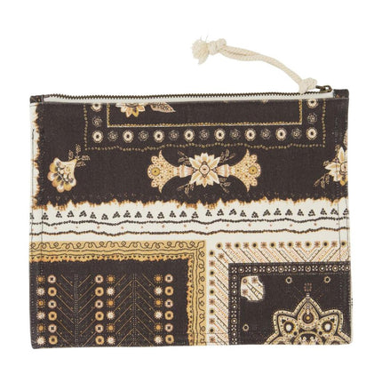 Netia Ge Clutch - Isabel Marant - Baumwolle - Schwarz