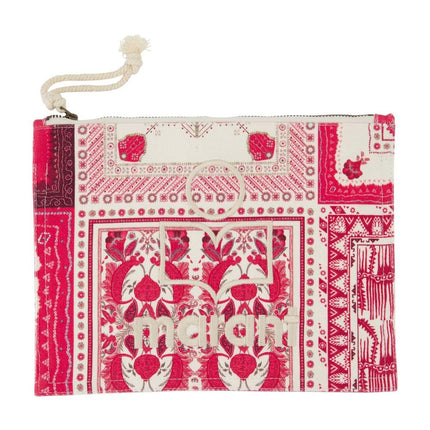 Netia Ge Clutch - Isabel Marant - Baumwolle - Rot