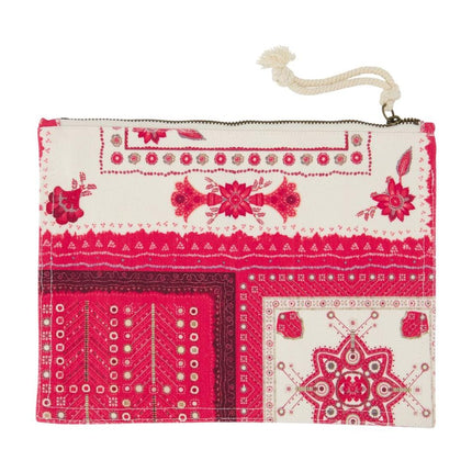 Netia Ge Clutch - Isabel Marant - Baumwolle - Rot