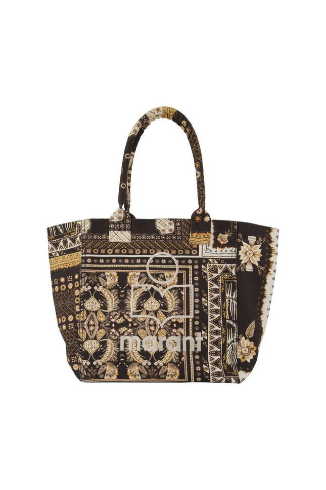 Small Yenky Ge Cabas - Isabel Marant - Baumwolle - Schwarz