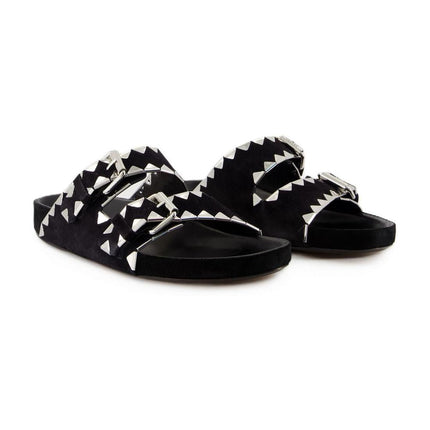 Lennyo Sandalen - Isabel Marant - Leder - Schwarz