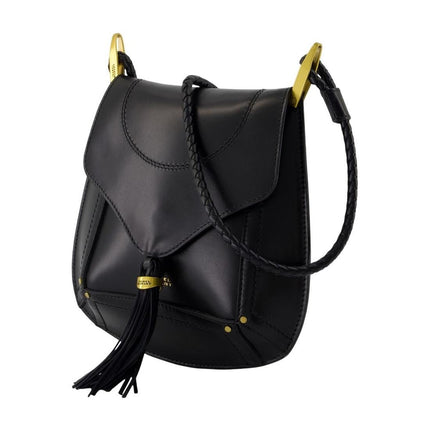 Anahi Gb Schultertasche - Isabel Marant - Leder - Schwarz
