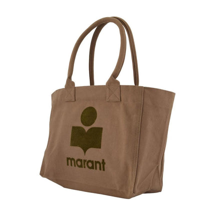 Einkaufstasche Yenky Gz - Isabel Marant - Baumwolle - Khaki