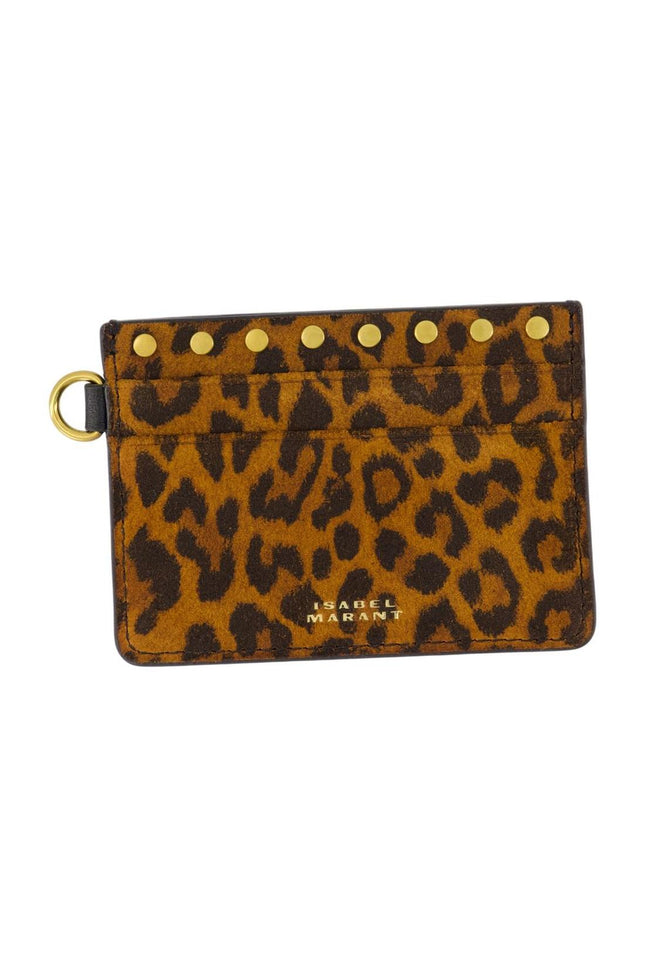 Kartenhalter Gb - Isabel Marant - Leder - Bedruckt