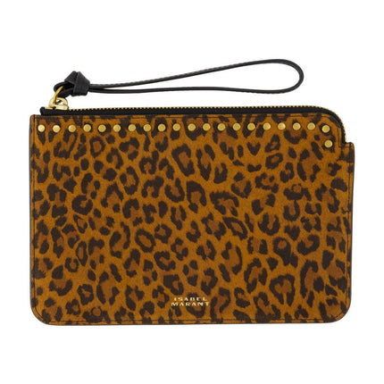 Gb Clutch - Isabel Marant - Leder - Gedruckt