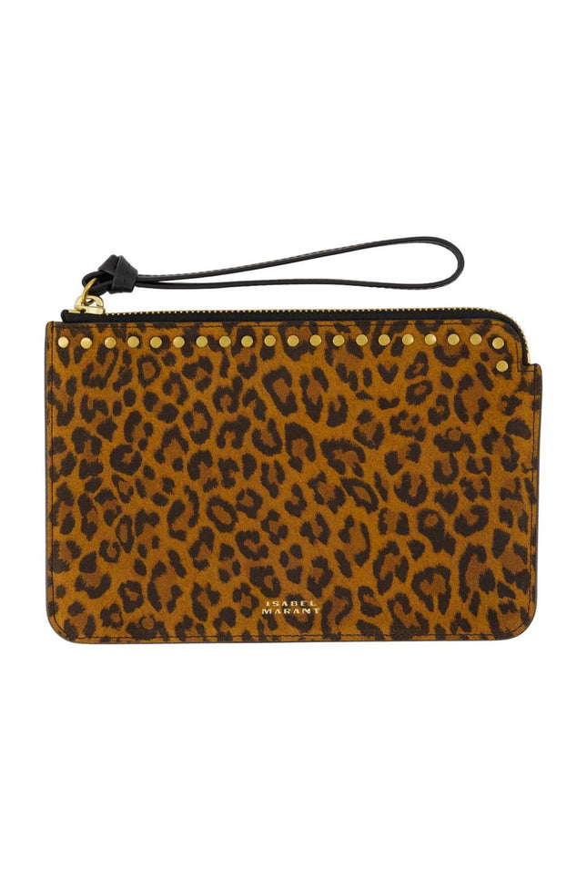 Gb Clutch - Isabel Marant - Leder - Gedruckt