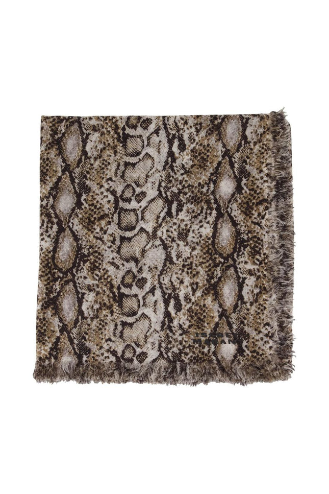 Schal Madicia Gb - Isabel Marant - Wolle - Neutral