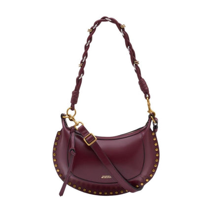 Oskan Moon Gd Schultertasche - Isabel Marant - Leder - Bordeaux